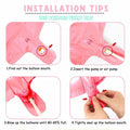 Pink Bow 1st Birthday Balloons Kit Girls Party Supplies Foil Latex Decor by Deal US