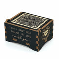 Sooharic "Can't Help Falling in Love" Wooden Music Box Gift for Her by Deal US