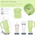 9PCS Stanley Cup Accessories Set Spill Stopper Straw Cover Boot Citron by Deal US