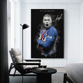 fhzang Kylian Mbappe Poster 1 Canvas Poster Unframed: 16x24 inches (40x60cm) by Deal US