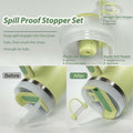 9PCS Stanley Cup Accessories Set Spill Stopper Straw Cover Boot Citron by Deal US