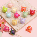 18Pcs Cute Beads for Pens (Acrylic, Mixed Color, Dragon Head Cat) - DIY by Deal US