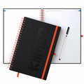 KIIMEO Premium Notebook B5 140 Pages 1 Erasable Page Felt-tip Pen Included by Deal US