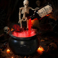 UPLAVIE Ultrasonic Mist Maker Fogger Halloween Decoration Black Cauldron by Deal US