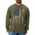 H HYFOL Men's 1776 Independence Day USA Flag Long Sleeve Tee White Size 4XL by Deal US