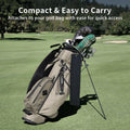 Wynaura Pro Golf Club Cleaner Brush Set with Groove Sharpener & Towel Black by Deal US