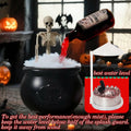UPLAVIE Ultrasonic Mist Maker Fogger Halloween Decoration Black Cauldron by Deal US