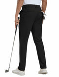 MoFiz Men's Golf Pants Stretch Slim Fit Lightweight Comfy Light Khaki Size 38 by Deal US