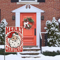 Fapulee Merry Christmas Garden Flag 12x18 Double Sided Santa Outdoor by Deal US
