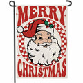 Fapulee Merry Christmas Garden Flag 12x18 Double Sided Santa Outdoor by Deal US