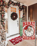 Fapulee Merry Christmas Garden Flag 12x18 Double Sided Santa Outdoor by Deal US