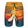 SolAzul Men's Swimming Trunks Funny Beach Board Shorts Quick Dry Large by Deal US