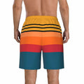 SolAzul Men's Swimming Trunks Funny Beach Board Shorts Quick Dry Large by Deal US