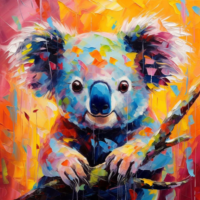 Generic 5D Diamond Art Paint Koala Full Drill Kit 14x14in Animal Modern by Deal US