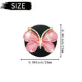 Cute Butterfly Air Vent Clips 3 Pcs Pink White Car Fresheners Diffuser by Deal US