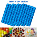 Sidosir Gummy Candy Mold Set 7PCS Silicone Nonstick Bears Dinosaur Fruit Donut by Deal US