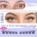 Yaiseiko Self Adhesive Lash Clusters Natural Look 100Pcs 8-16MM by Deal US