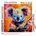 Generic 5D Diamond Art Paint Koala Full Drill Kit 14x14in Animal Modern by Deal US