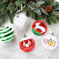 yintok Christmas Ornaments Balls 37ct 2.36" & 1.18" Red Green White Xmas by Deal US
