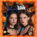 Qiexuxing Halloween Spider Headband 2-Pack Black Felt Fabric One Size by Deal US