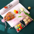 WenTao Organza Gift Bags 4x6in Pink 100pcs Drawstring Jewelry Pouches by Deal US