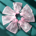 WenTao Organza Gift Bags 4x6in Pink 100pcs Drawstring Jewelry Pouches by Deal US
