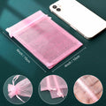 WenTao Organza Gift Bags 4x6in Pink 100pcs Drawstring Jewelry Pouches by Deal US