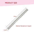 EVKILKJS 2PCS Cat Eye Magnet for Nails Silver Double-Head Nail Art Tool by Deal US