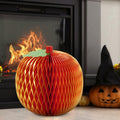 Weekgrat 20'' Giant Honeycomb Pumpkin Decoration Orange Reusable Fall Halloween by Deal US
