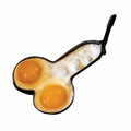 EVKILKJS Funny Egg Fryer Stainless Steel Non-Stick Mold Black Handle by Deal US