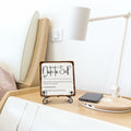 Ketsord Gossip Wood Plaque Note To Self Inspirational Quote 5x5 Minimalist by Deal US