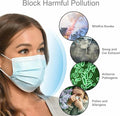 keebomed Disposable Adult Face Mask ASTM Level 3 Blue Soft Earloops 10 Pack by Deal US