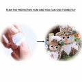 humyeam 1000pcs 8mm White Self-Adhesive Googly Wiggle Eyes for Crafts by Deal US