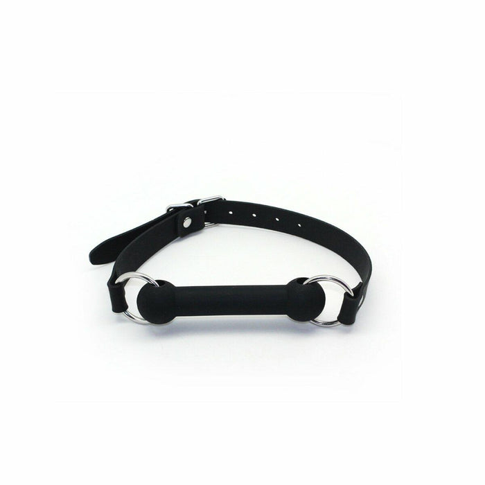 SMspade Sex Mouth Gag Bit Dog Bone Black BDSM Bondage Restraint by Deal US