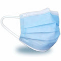 keebomed Disposable Adult Face Mask ASTM Level 3 Blue Soft Earloops 10 Pack by Deal US