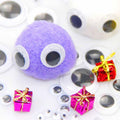 humyeam 1000pcs 8mm White Self-Adhesive Googly Wiggle Eyes for Crafts by Deal US