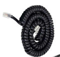 Ubramac RJ9 4P4C Telephone Handset Cord Coiled Wire 20 Pack 8ft/1.4ft by Deal US