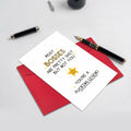 Ogeby Funny Boss Day Card for Him & Her | Humorous Appreciation Gift by Deal US
