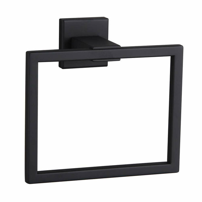 BEIGEEWY Stainless Steel Towel Ring – Wall Mount, Black, Heavy Duty by Deal US