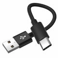 USB-C Charging Cable Short Cord for iPhone 15 Pro Max iPad MacBook by Deal US
