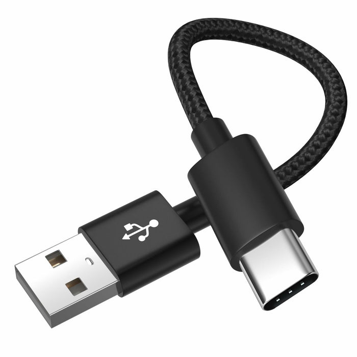 USB-C Charging Cable Short Cord for iPhone 15 Pro Max iPad MacBook by Deal US
