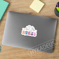 3Pcs Nurse Stickers Nursing Is a Work of Heart Waterproof Vinyl Decals by Deal US