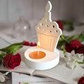 DIY Heart Cake Tea Light Candle Holder Silicone Mold for Resin Craft by Deal US
