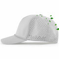 Falidem 5-Panel Trucker Hat Quick Dry Laser Cut Mesh Snapback Baseball Cap by Deal US