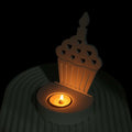 DIY Heart Cake Tea Light Candle Holder Silicone Mold for Resin Craft by Deal US
