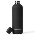Farberware Stainless Steel Water Bottle 16oz Insulated Hot Cold Black by Deal US