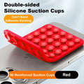 YZLELEQ Silicone Suction Phone Holder Double-Sided Mount Pink iPhone Android by Deal US