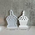 DIY Heart Cake Tea Light Candle Holder Silicone Mold for Resin Craft by Deal US