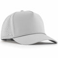 Falidem 5-Panel Trucker Hat Quick Dry Laser Cut Mesh Snapback Baseball Cap by Deal US