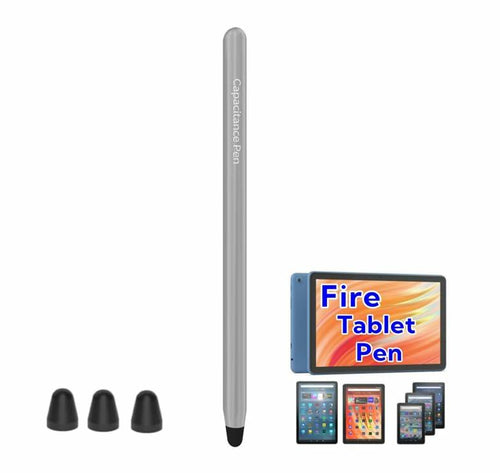 Stylus Pen for Fire HD 7/7plus/8/8plus Kids 10 Fire Max 11 Tablet Pen 1PCS Gray by Deal US
